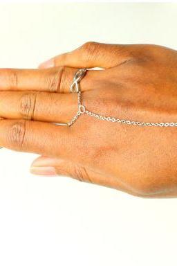 Sterling Silver Ring Bracelet